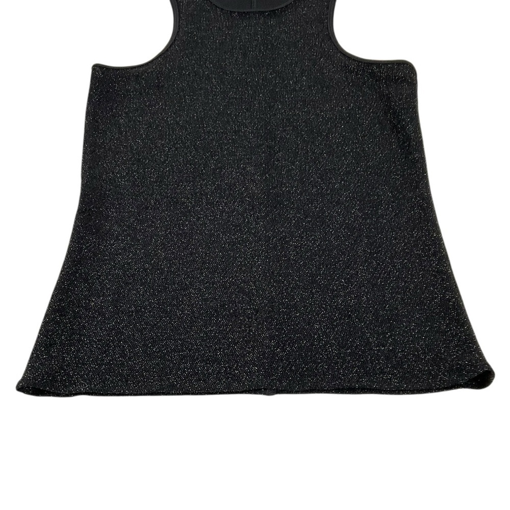 NWT Rag & Bone Lilith Sparkle Knit Tank Top Black Size Small - Picture 4 of 10